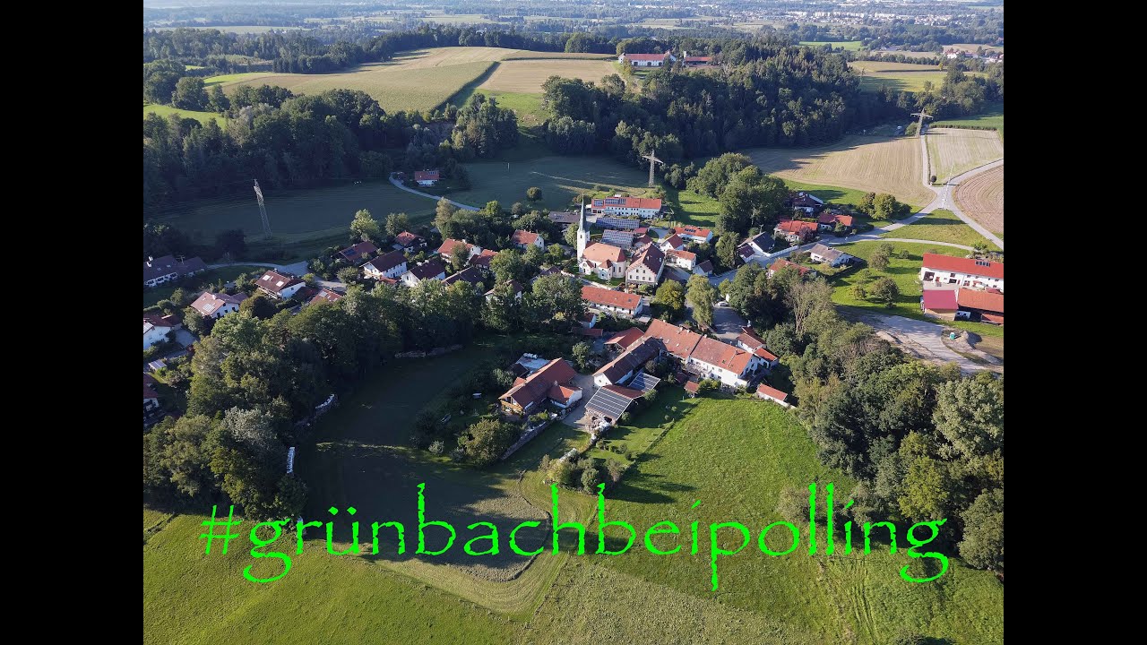 Gr&uuml;nbach - Einmal um`s Dorf - Von oben - DJI Mavic mini