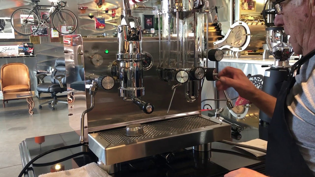 Spring lever thermal reserve brewing