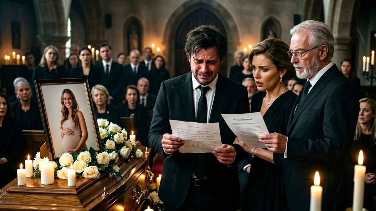 He Brought Mistress To His Pregnant Wife's Burial — Then The Lawyer Opened Her Will And Unveiled H