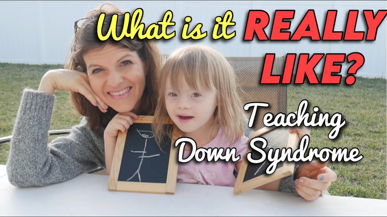 **REAL & RAW** How I Teach my Child with DOWN SYNDROME || Preschool at 5 Years Old