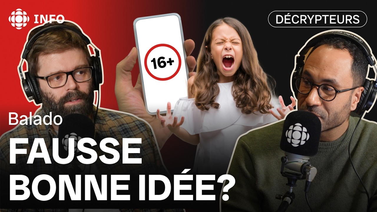 Réseaux sociaux interdits aux moins de 16 ans en Australie | Décrypteurs