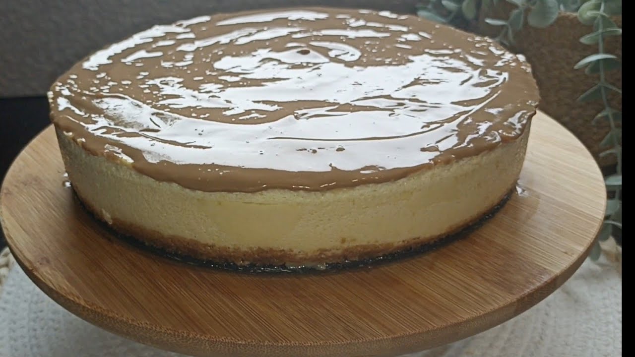 Cheesecake spéculoos et flan caramel تشيز كيك فلان كراميل😋