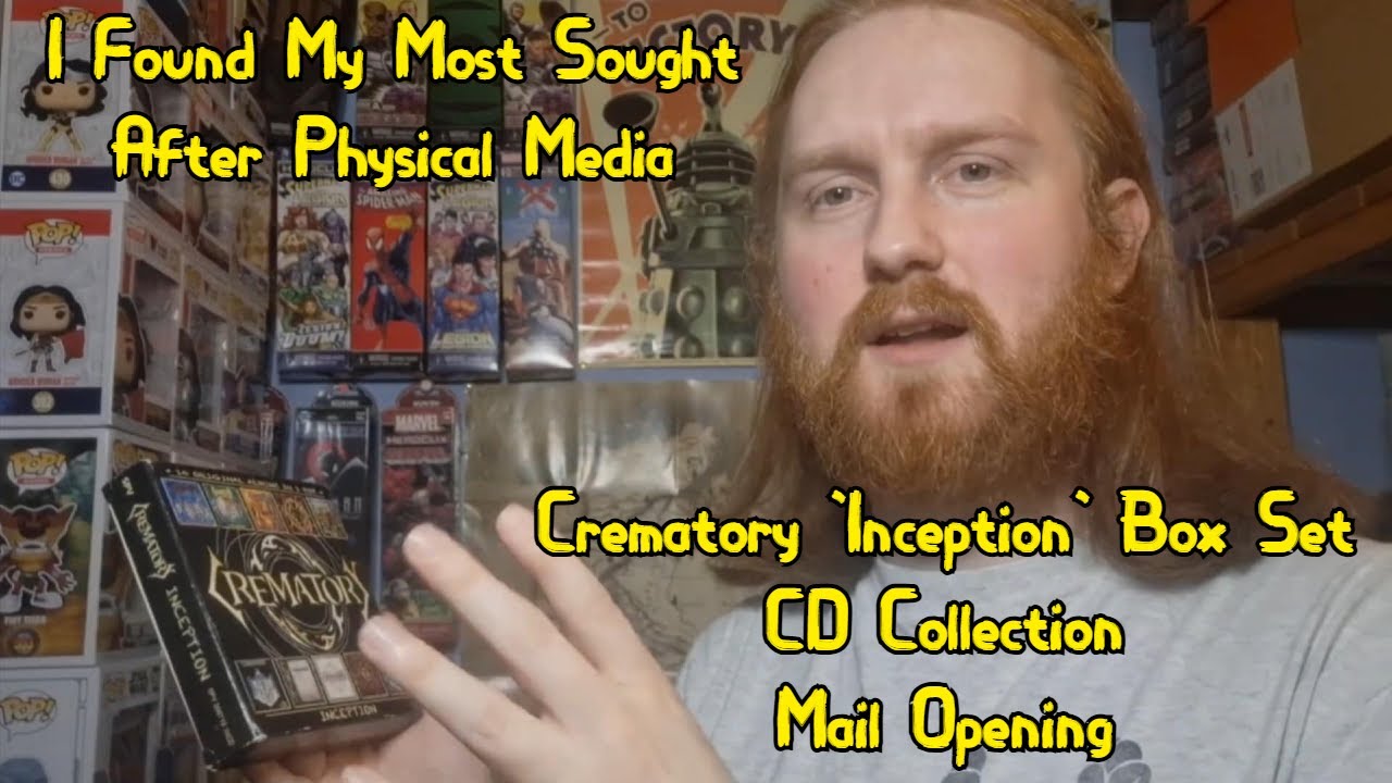 Crematory 'Inception' 10 CD Box Set Compilation Mail Opening - My Most Sought After Physical Media