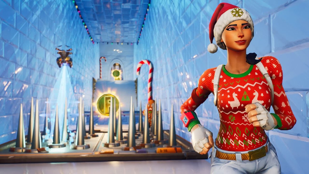 🌟🎅 WINTER DEATHRUN 500 LEVEL❄ (1656-3365-5931) FORTNITE PARKOURS / DEATHRUNS