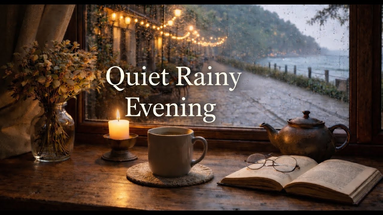 Quiet Rainy Evening | Cozy Ambience for Relaxing & Unwinding
