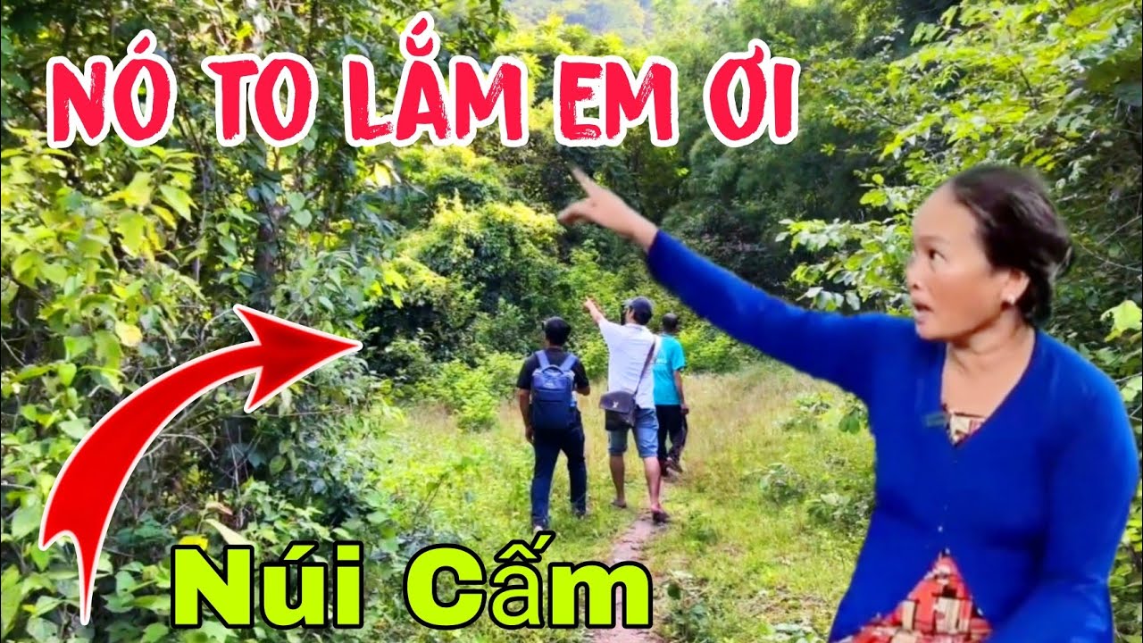 Một thứ to lớn đáng sợ xuất hiện ở Núi Cấm 