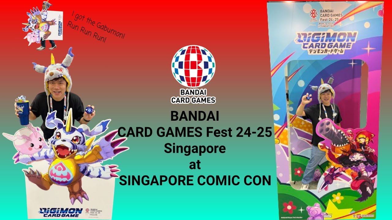 SINGAPORE BANDAI CARD GAME FEST AT MARINA BAY SANDS EXPO SINGAPORE