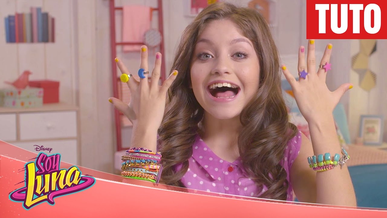 Soy Luna - Tuto : Bagues multicolores