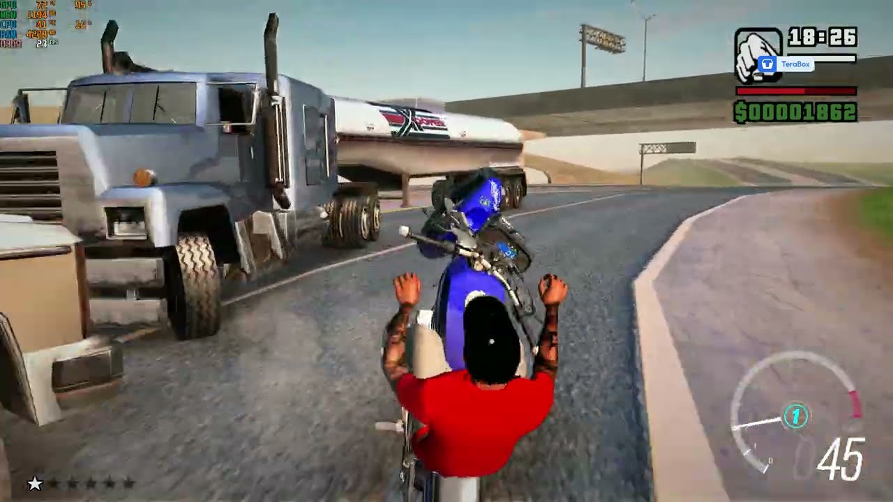 FERVI O MOTOR DA TODAY FUÇADA (GTASA)