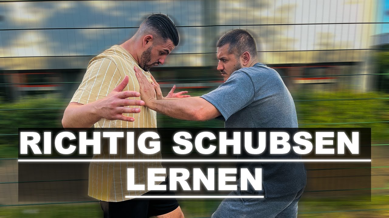 Die perfekte SCHUBSTECHNIK! 💯 Ultimative SELBSTVERTEIDIGUNG 🔥
