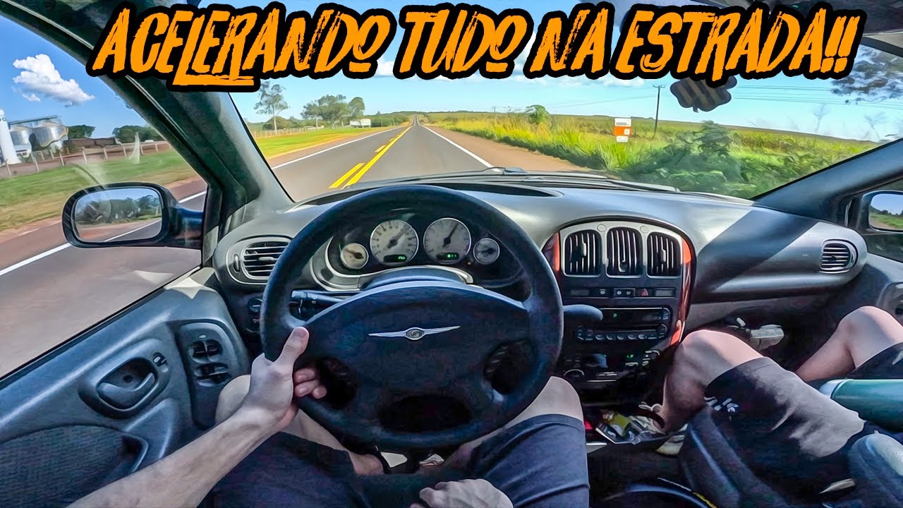 PEGUEI UMA CARAVAN 2006 E FUI VIAJAR!!🔥🚀 MINI VAN V6
