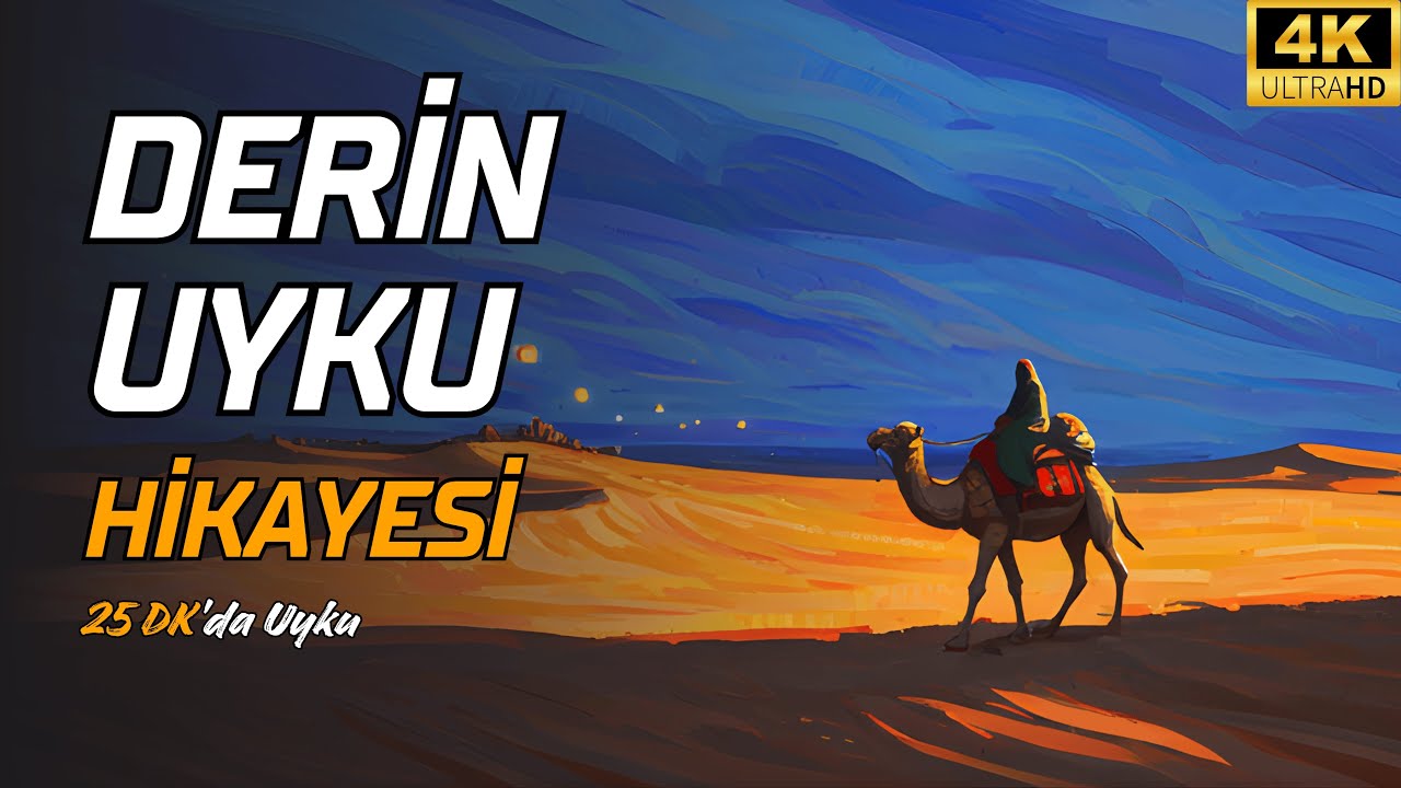 Zihni Susturan Çöl Yolculuğu: Kervanın Sessizliği | Derin Uyku Meditasyonu 🐫 #9