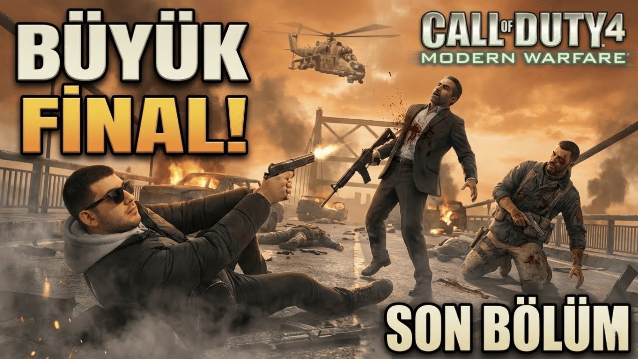 IMRAN ZAKHAEV İLE SON HESAPLAŞMA! 💀🔫 | CoD 4 Modern Warfare (Türkçe Dublaj Finali)