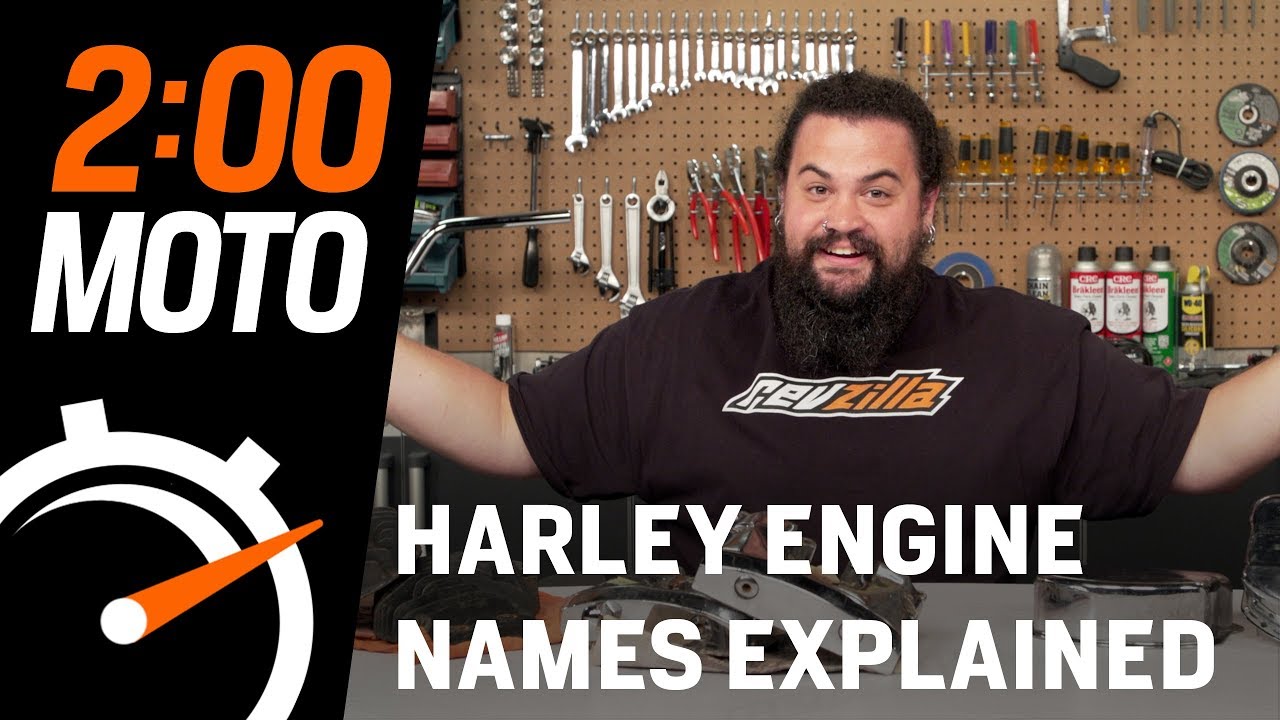 2 Minute Moto - Harley Engine Names Explained