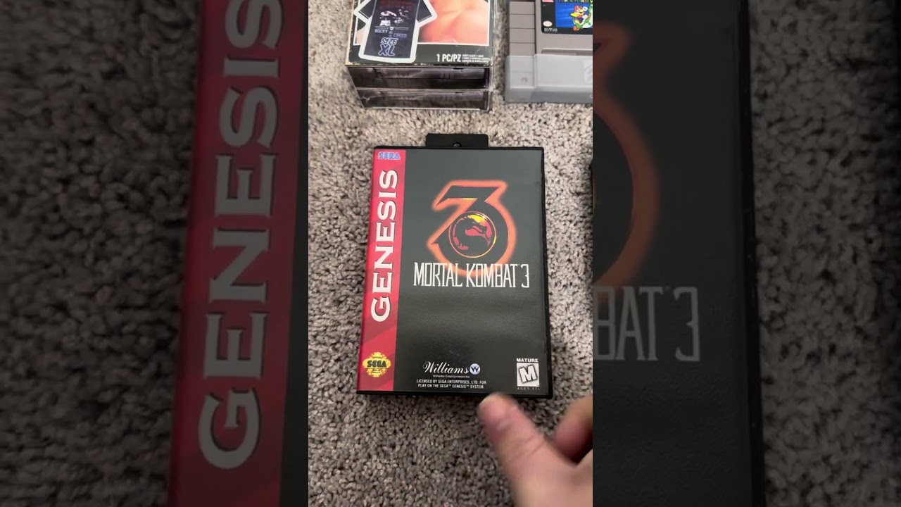 Video games for sale! Mortal Kombat, Street Fighter, Super Mario, Smash Bros