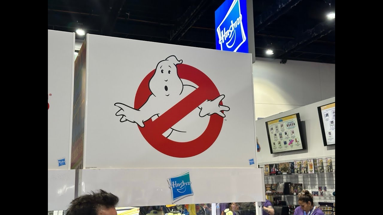 SDCC 2025 Hasbro Ghostbusters Booth and Interview