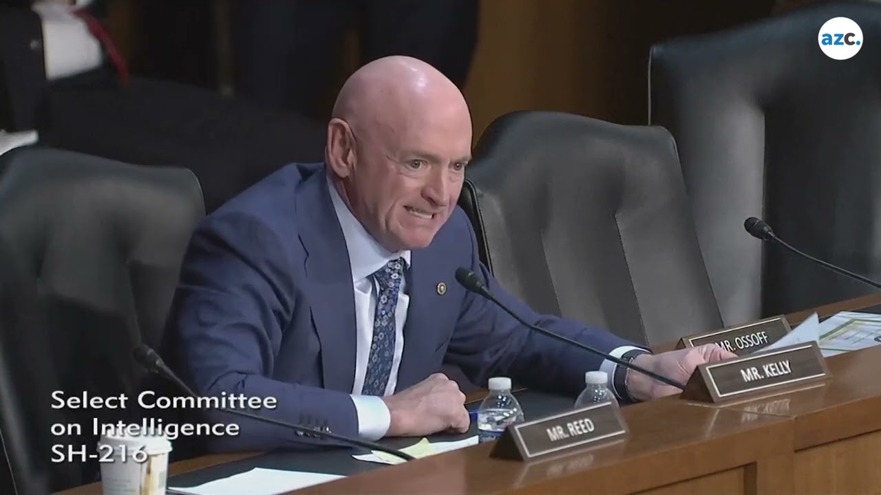 Sen. Mark Kelly rips defense secretary for sharing confidential military plans via Signal