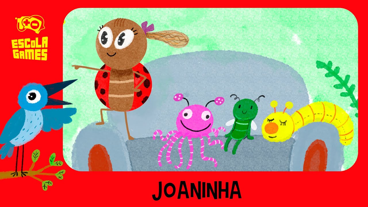 Joaninha | Brincar com Segurança | Escola Games