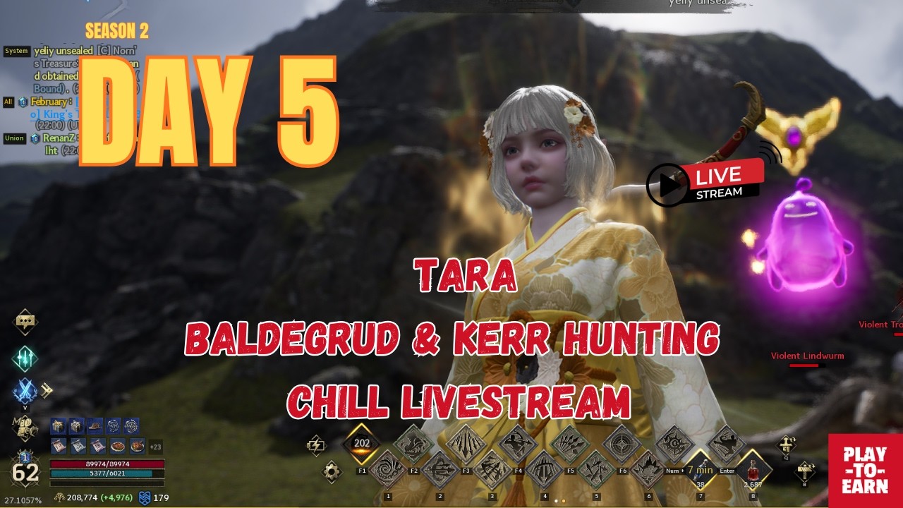 Legend of Ymir Season 2 Day 5 Tara Baldegrud & Kerr Hunting | Chill Livestream