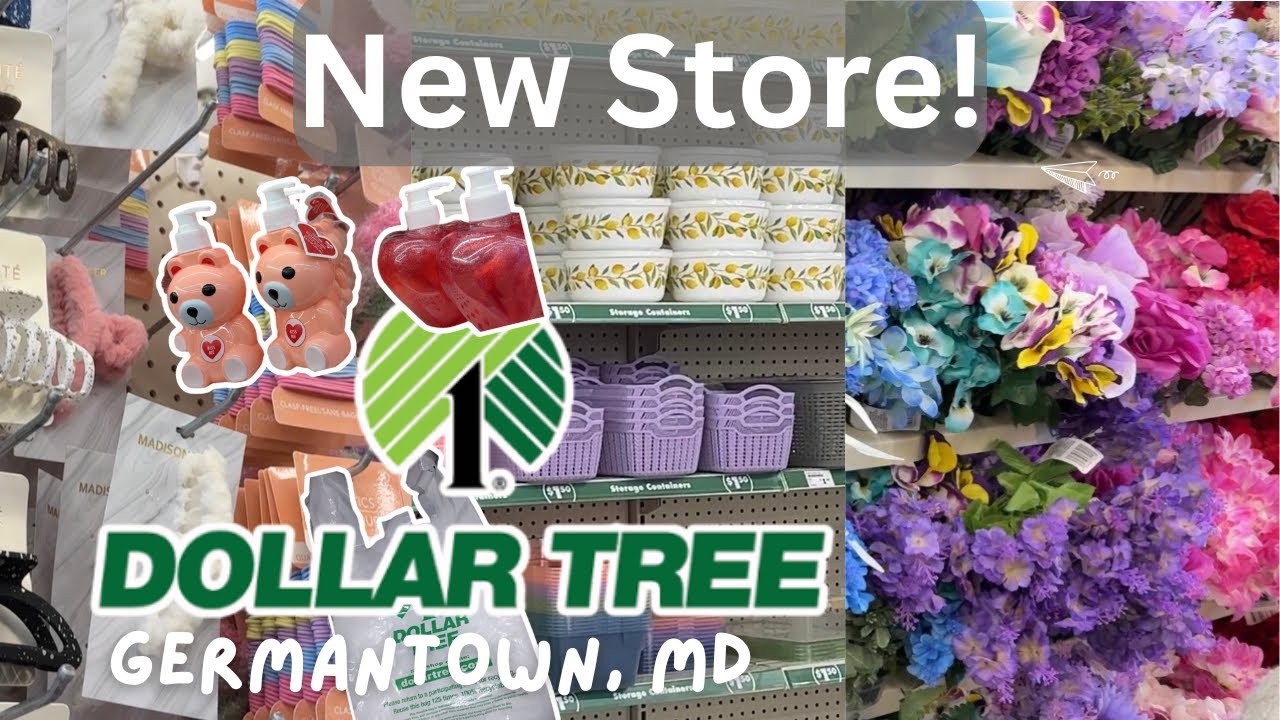 Milestone Dollar Tree in Germantown,MD  Now Open! | Walkthrough Vlog