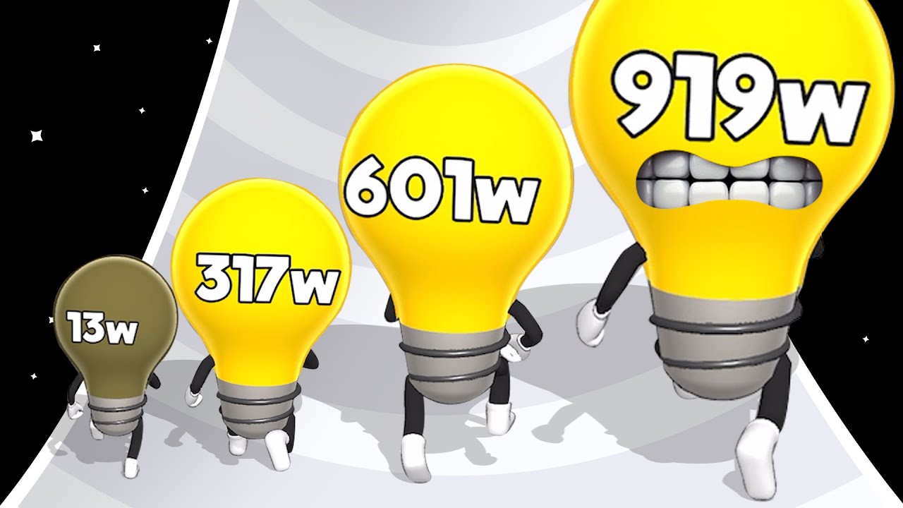 WATT THE BULB: Level Up Bulb - Number Games (PART 02)