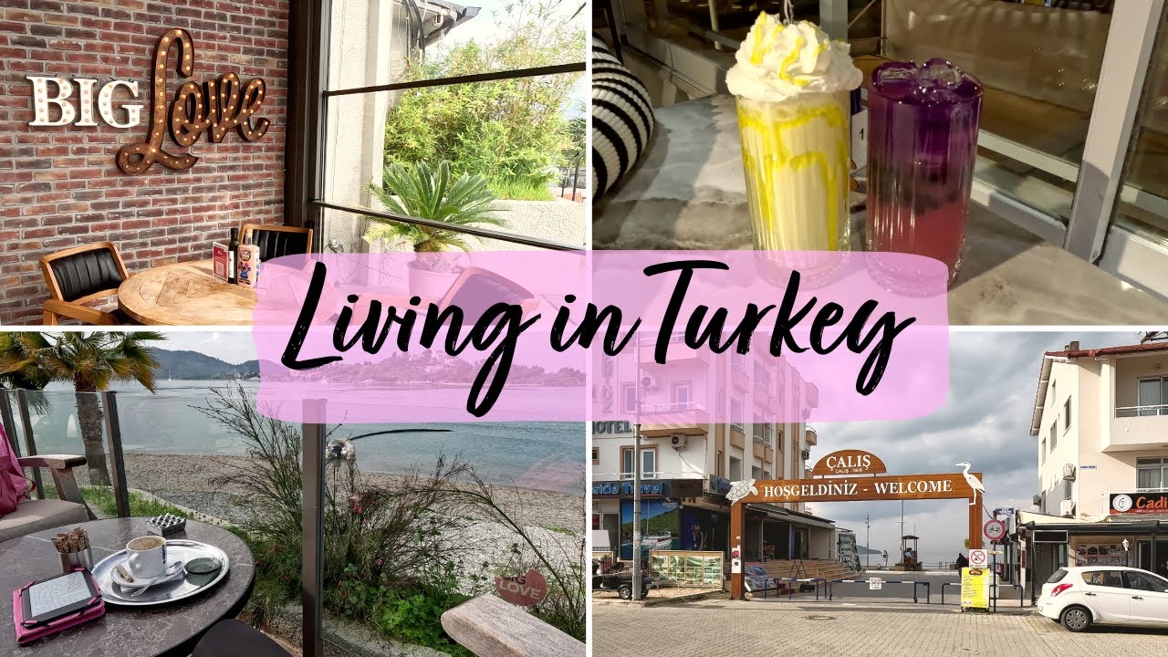 Expat Life in Turkey: Coffee in Çalış Beach at Big Chefs Restaurant & Bubble Tea in Fethiye