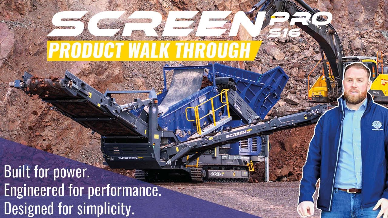 EDGE SCREENPRO S16 16x5' Scalping Screen Walkthrough