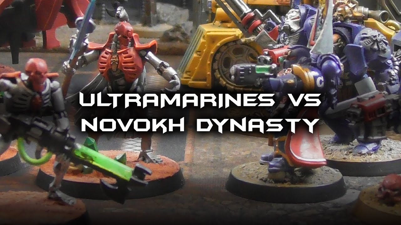 Ultramarines vs Novokh Dynasty (Warhammer 40,000 Matched Play Battle Report)