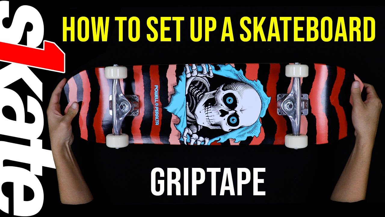 Skate One - How to Grip Tape your Skateboard