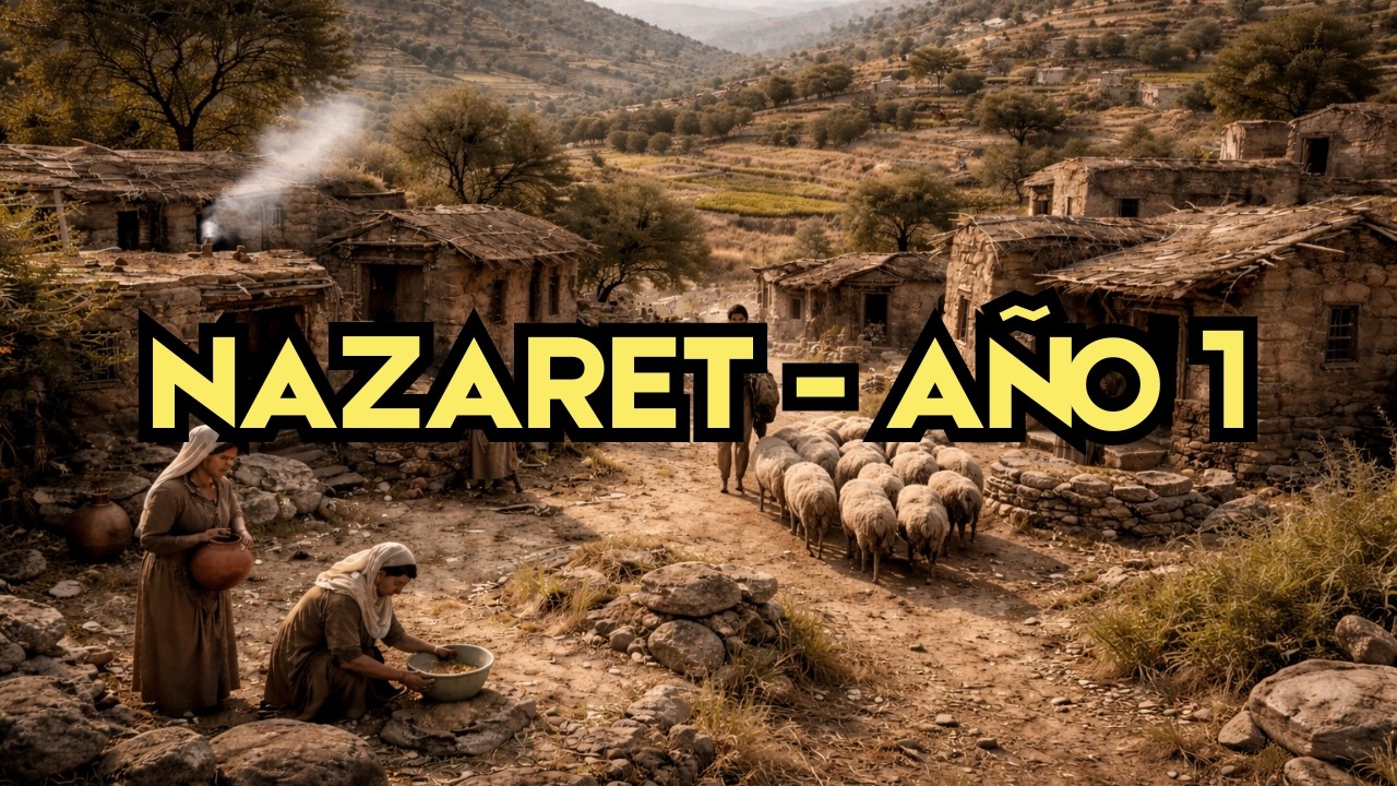 Así Era la Vida en Nazaret en tiempos de Jesús | Año 1 d.C. | Con IA