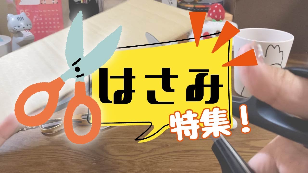 【特集】7本紹介！それぞれにいろんな特徴あるから楽しい！【はさみ】
