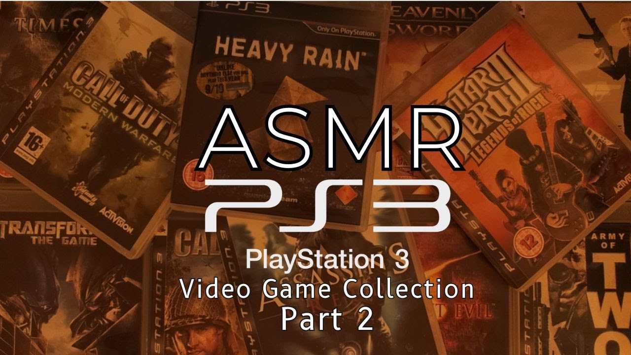 ASMR PlayStation 3 (PS3) Video Game Collection 🎮 | Part 2