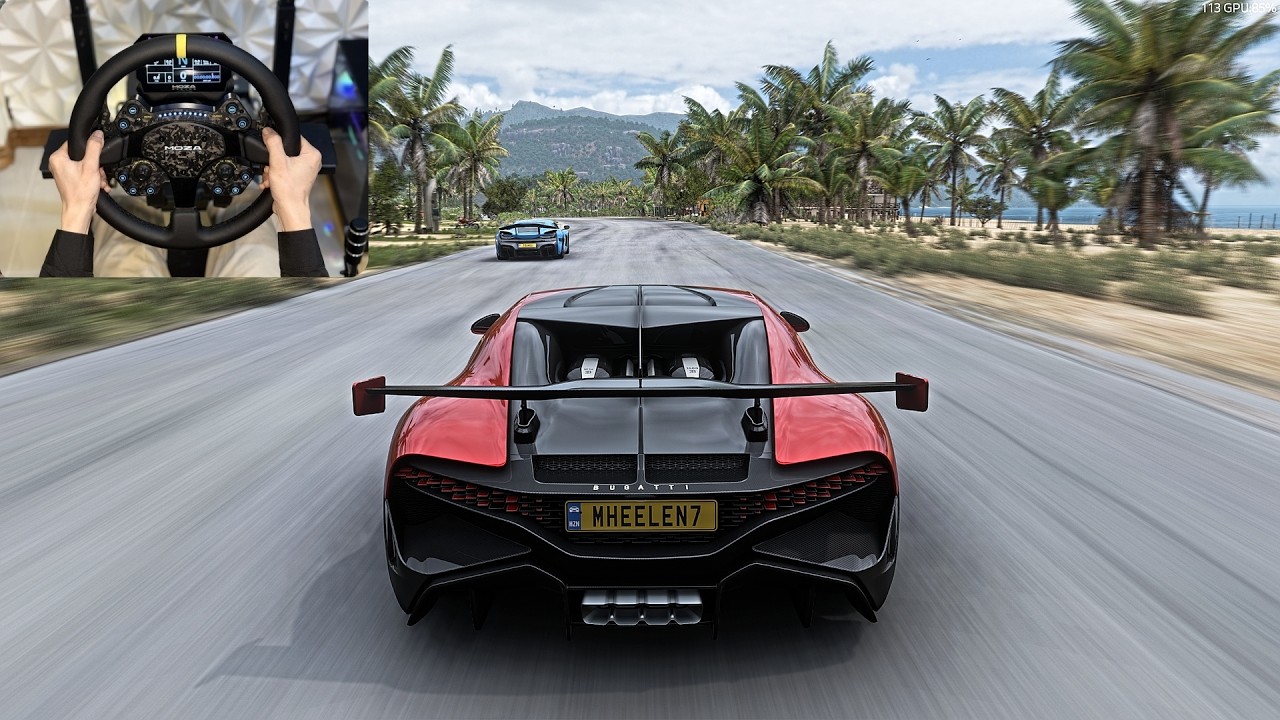 1467HP BUGATTI DIVO |Racing The Goliath Forza horizon 5  Steering Wheel Gameplay