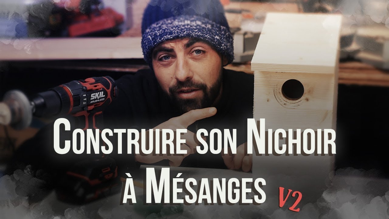 Comment Construire un Nichoir à Mésanges ? 🐦 (V2)
