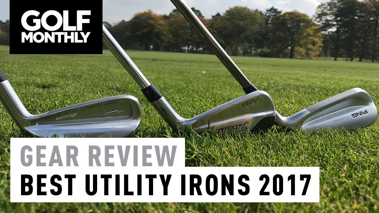 Best Utility Irons 2017 | MP-18 Fli-Hi vs 718 T-MB vs G400 Crossover | Golf Monthly