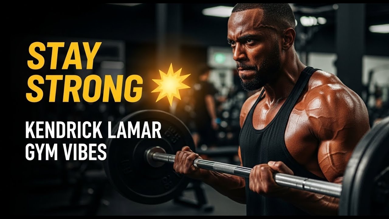 STAY STRONG 💥 KENDRICK LAMAR GYM VIBES