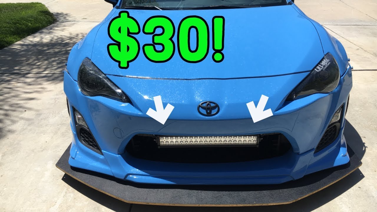 Light Bar Install On The Widebody FRS! *CHEAP/EASY MOD*