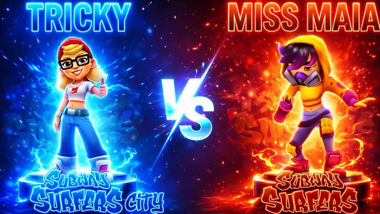 TRICKY vs MISS MAIA 😱 | Who Wins? | Subway Surfers Battle