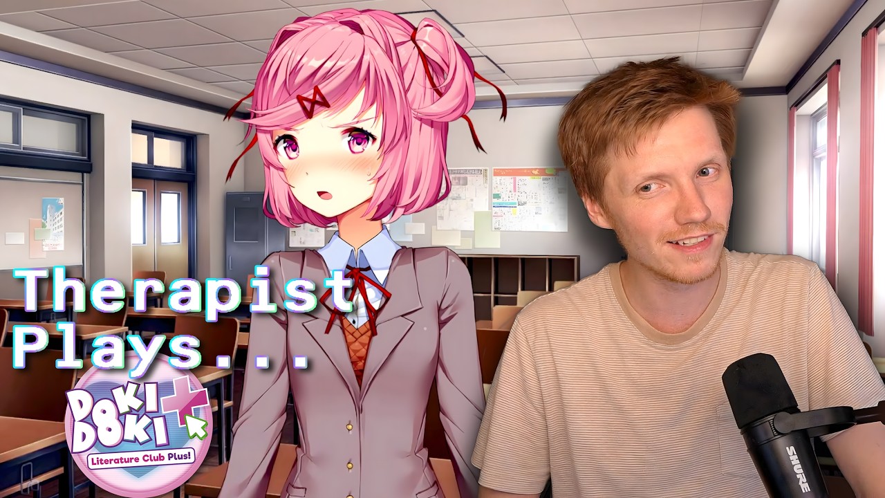 Things I like about NATSUKI - Therapist Plays Doki Doki Literature Club - 17