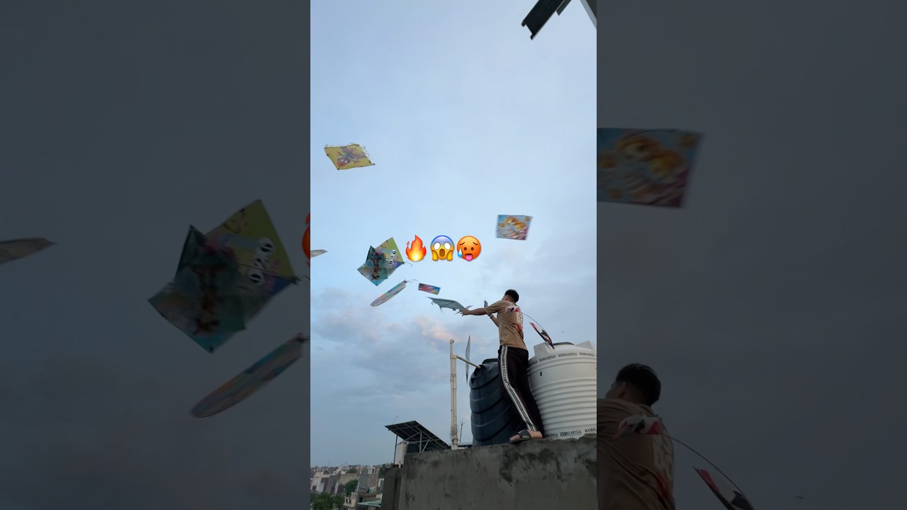 Kite lovers ❤️🪁kite looting 😱 #youtubeshorts #trending #shorts #video#viral #kite #kites
