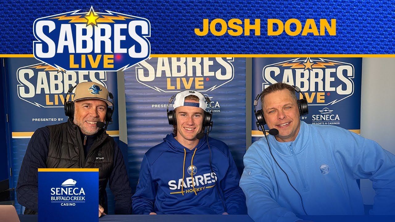 Джош Доан обсуждает химию с Джеком Куинном | Sabres Live