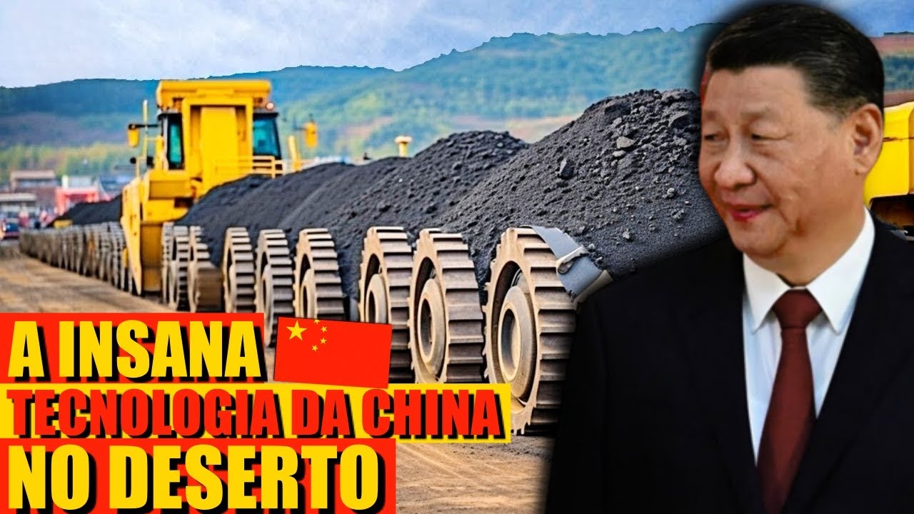 A Perfeita Tecnologia da China para Constru&ccedil;&otilde;es no Deserto