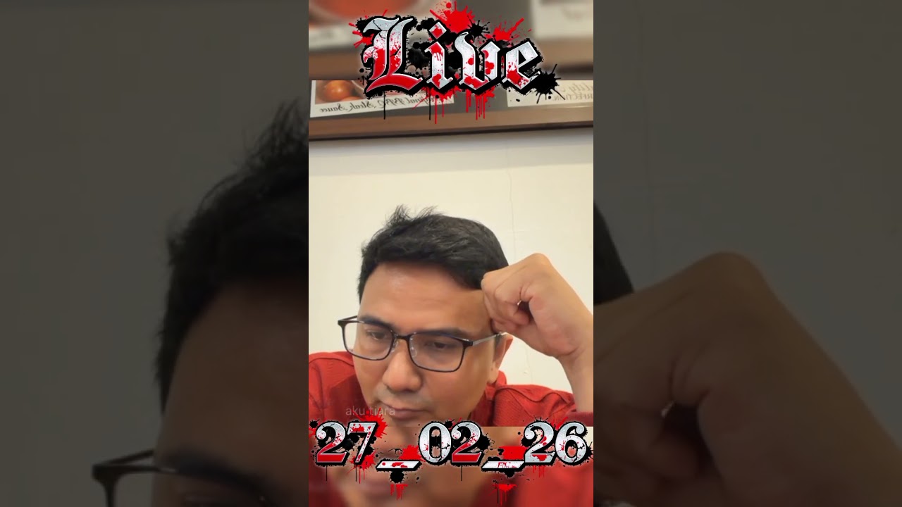 Live lanjutan Om Rais kemarin 