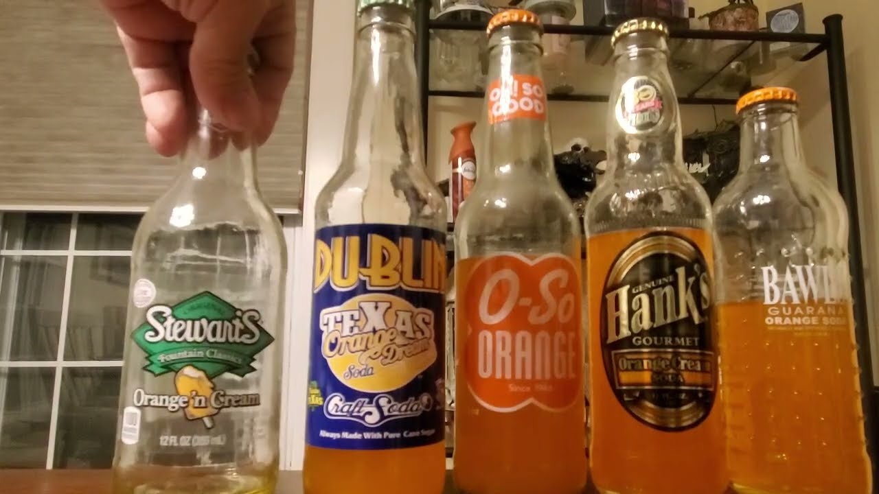 Orange soda pop off brand review