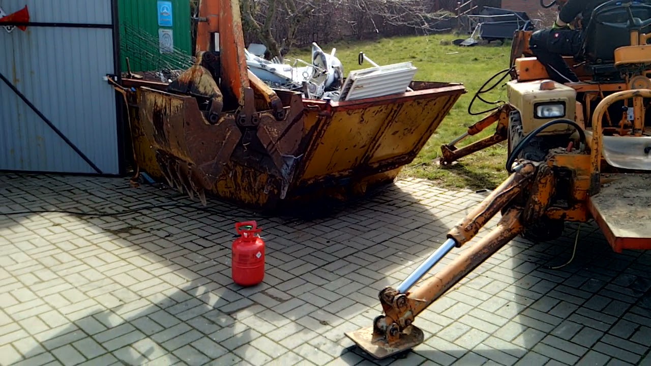Baggerpr&uuml;fung mit Lanz Varimot Atlas