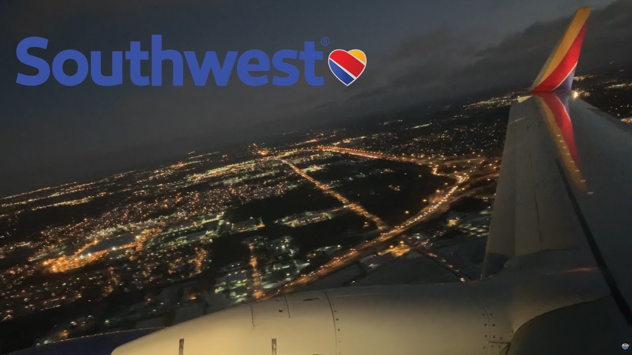 Southwest 737-700 Early Morning Takeoff from Columbus for Chicago Midway