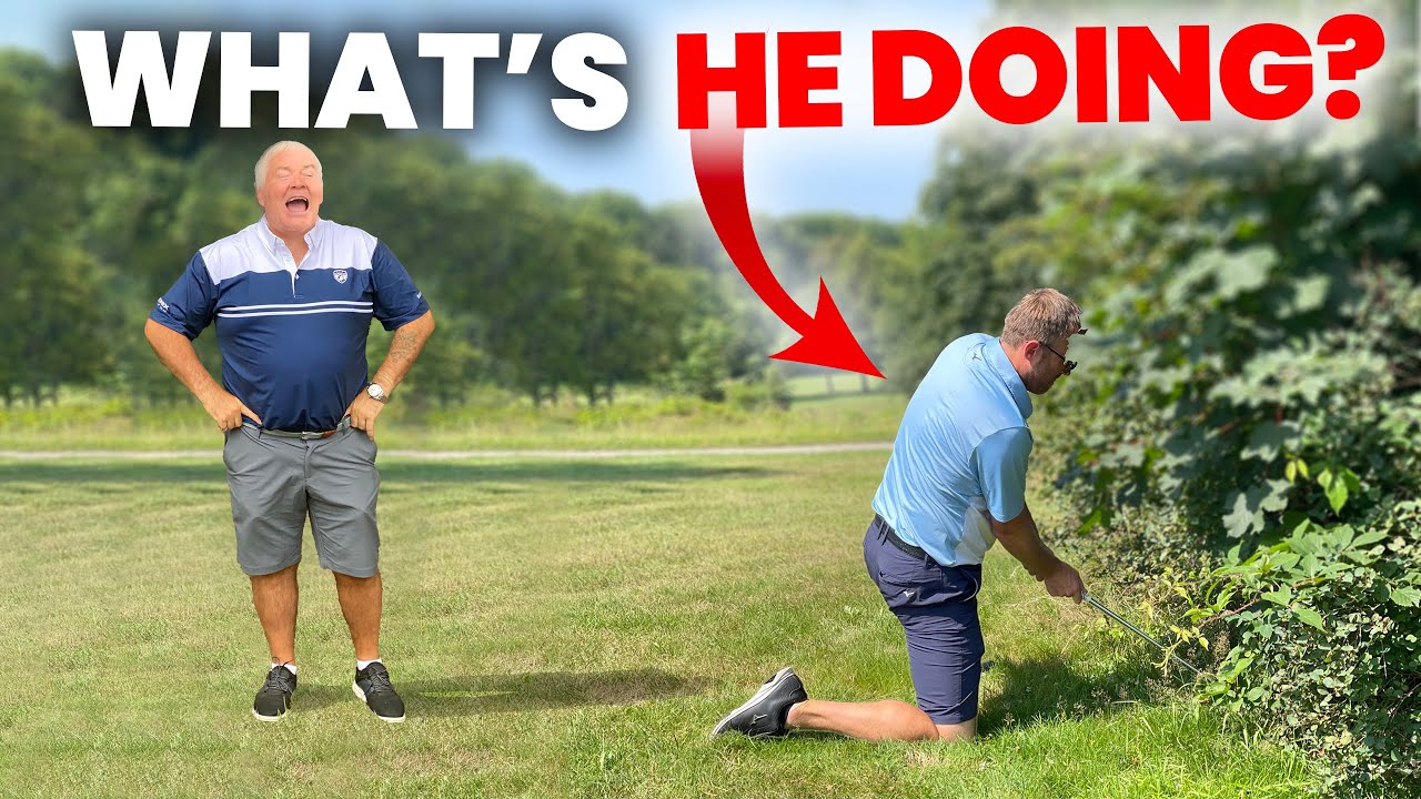 This Golfer Thinks he's SEVE BALLESTEROS