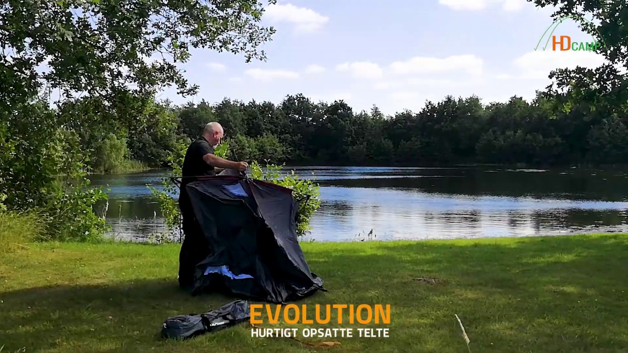 Hurtigt opsatte telte fra HDcamp - Evolution