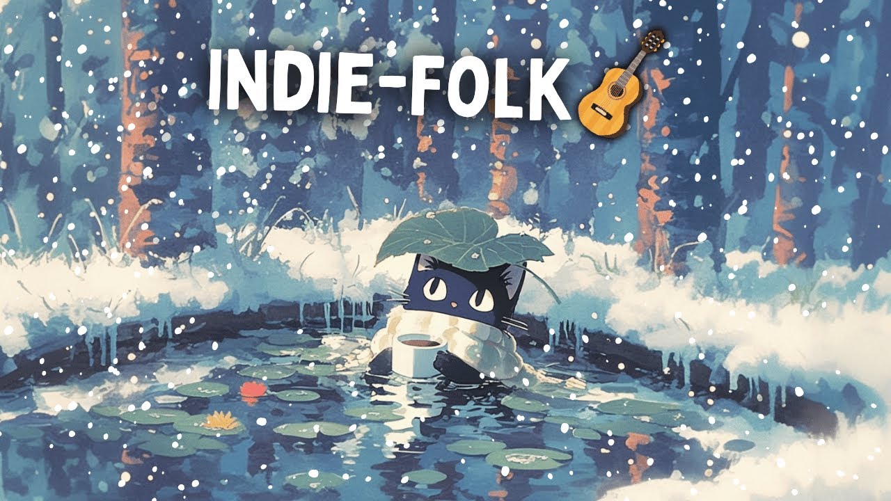 Country Folk Vibes ❄️ Instrumental Indie-Folk Lo-fi Playlist for Study / Chillout / Focus / Relax