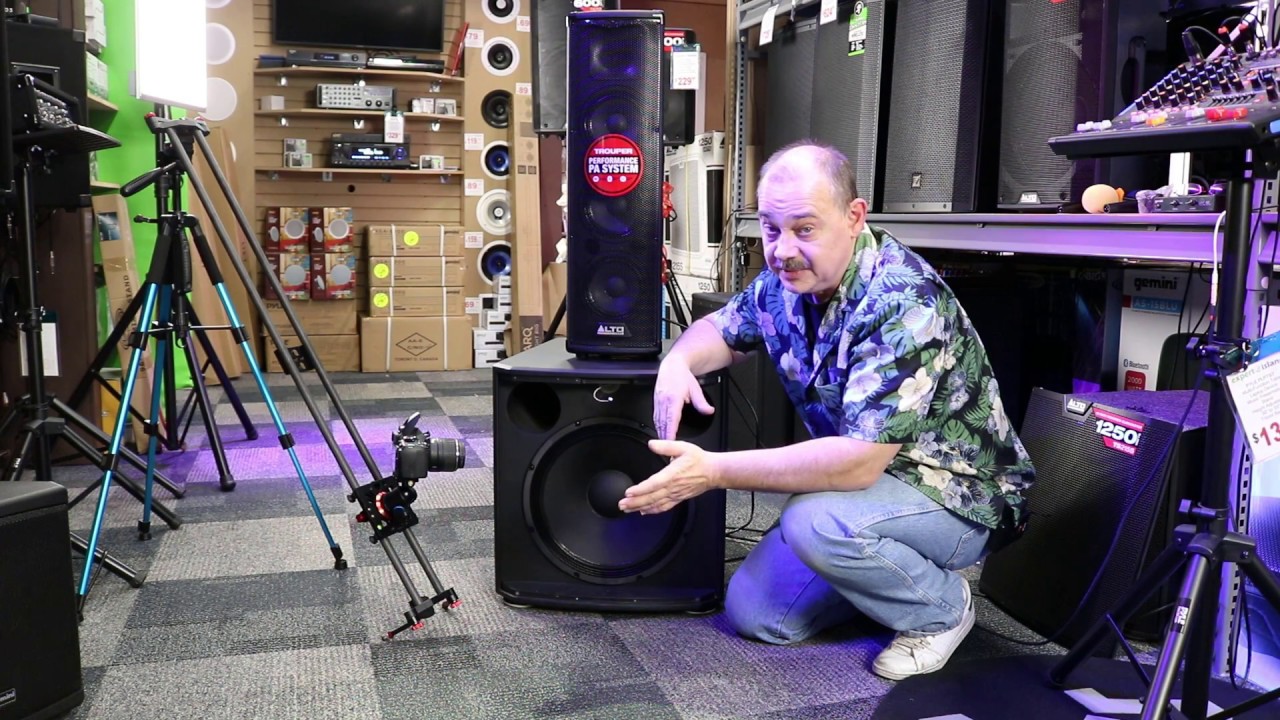 Live Sound Test and Review - Alto Truesonic TS215S 15
